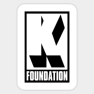 K Foundation (transparent) Sticker